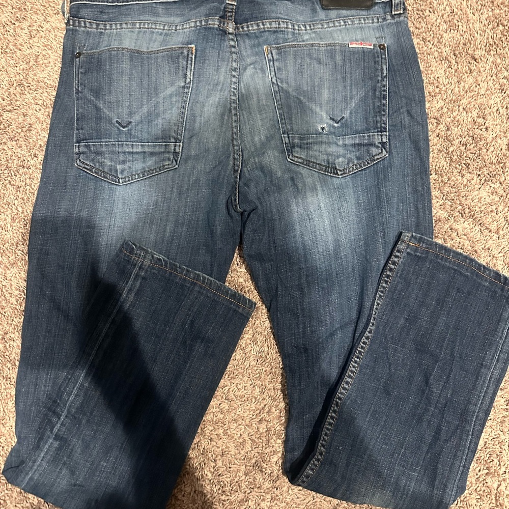 Hudson Jeans Classic Straight Denim Byron Five Pocket